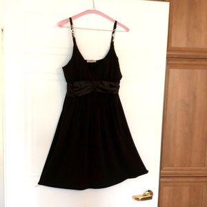 Black short dress
